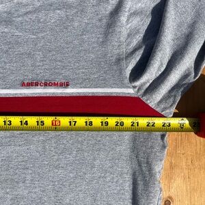 Abercrombie & Fitch Heather Gray Crewneck